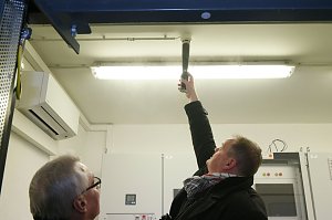 &Uuml;bung in der Biomethan-Anlage der EVN