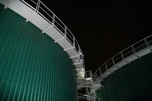 &Uuml;bung in der Biomethan-Anlage der EVN