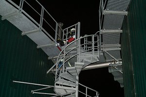 &Uuml;bung in der Biomethan-Anlage der EVN