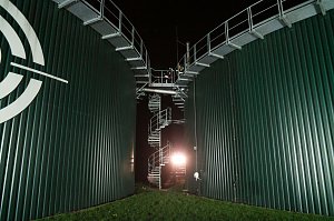 &Uuml;bung in der Biomethan-Anlage der EVN