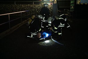 &Uuml;bung in der Biomethan-Anlage der EVN