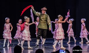 Die Sch&ouml;ne und das Biest ein Ballettm&auml;rchen.