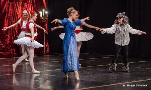 Die Sch&ouml;ne und das Biest ein Ballettm&auml;rchen.
