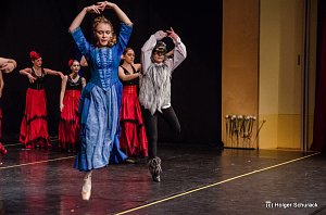 Die Sch&ouml;ne und das Biest ein Ballettm&auml;rchen.