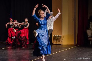 Die Sch&ouml;ne und das Biest ein Ballettm&auml;rchen.