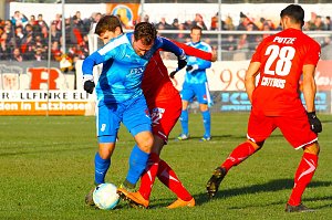 Wacker Nordhausen und Energie Cottbus trennen sich torlos.
