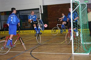 Nordhausen verteilte Geschenke und Ilfeld errang den ersten Sieg - 2. Spieltag in der Radball Oberliga