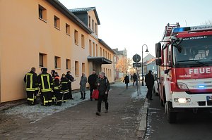 Evakuierung nach Bombenfund