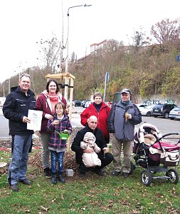 In diesem Jahr gepflanzt: Lena-Sophie Herzog