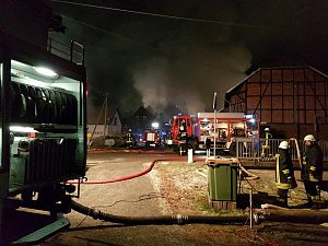 N&auml;chtliche Dramatik in Liebenrode