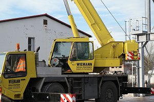 Der Versuch, ein Silo zu demontieren