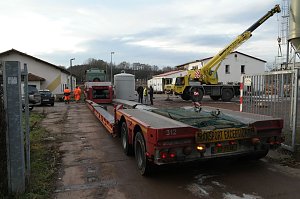Der Versuch, ein Silo zu demontieren
