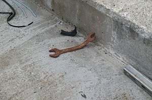 Der Versuch, ein Silo zu demontieren
