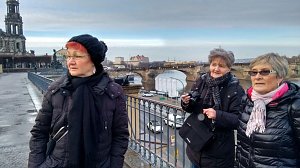 Brummkreisel-Frauen in Dresden