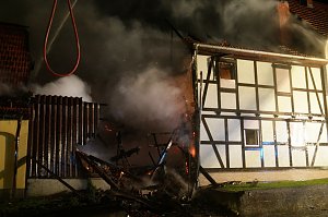 Feuer in Auleben