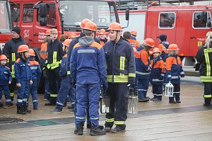 Empfangen und verteilt