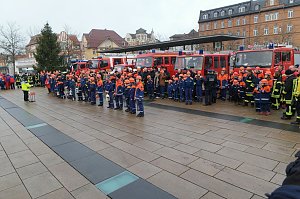 Empfangen und verteilt
