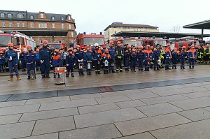 Empfangen und verteilt