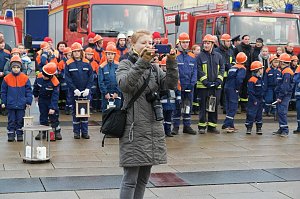 Empfangen und verteilt
