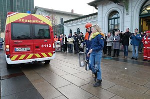 Empfangen und verteilt