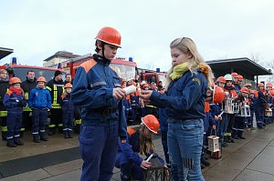 Empfangen und verteilt