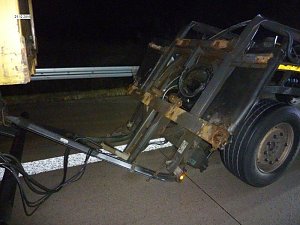Unfall auf der Autobahn
