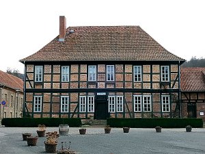Peter Blei unterwegs im Kloster Michaelstein bei Blankenburg