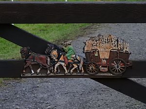 Peter Blei unterwegs im Kloster Michaelstein bei Blankenburg