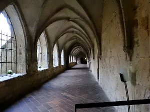 Peter Blei unterwegs im Kloster Michaelstein bei Blankenburg