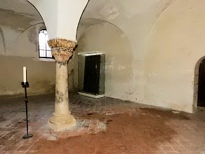 Peter Blei unterwegs im Kloster Michaelstein bei Blankenburg
