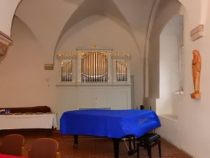Peter Blei unterwegs im Kloster Michaelstein bei Blankenburg