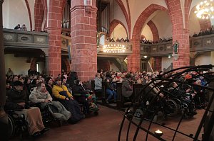 Weihnachtsgottesdienst der Nordth&uuml;ringer Lebenshilfe