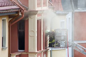 Brand in Nordhausen