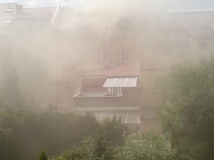 Brand in Nordhausen