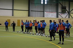 Wacker zu Gast an der Leipziger Sportschule