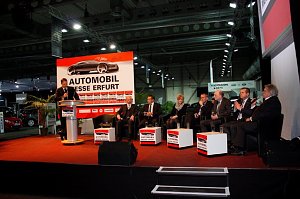 10. Erfurter Automobilmesse er&ouml;ffnet