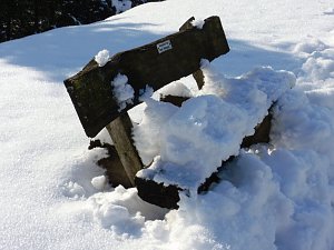 Winter auf der Ruine