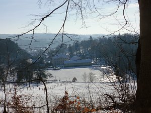Winter auf der Ruine