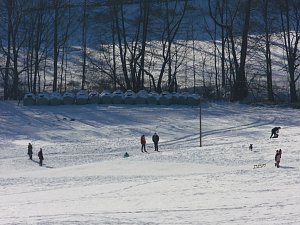 Winter auf der Ruine