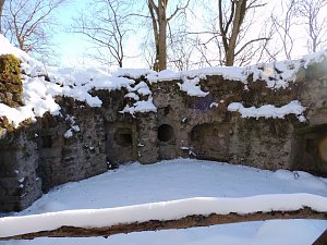 Winter auf der Ruine