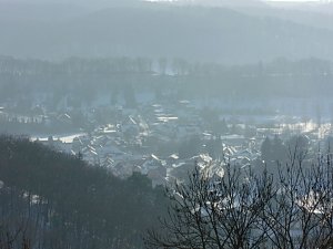 Winter auf der Ruine