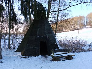 Winter auf der Ruine