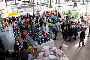 Staudenmayers Schulranzentag im Autohaus Peter