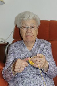 94 Jahre und immer noch kreativ - Elfriede Siese aus Bleicherode