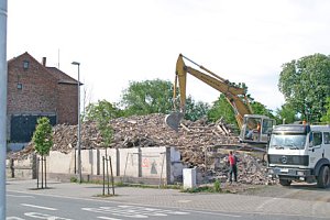 Foto: Abriss des Hauses