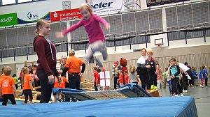 Kindergartensporttag in der Wiedigsburghalle