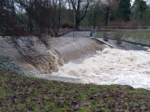 Die Zorge in Nordhausen am Vormittag