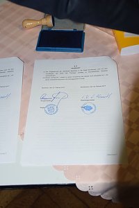 Eingemeindungsvertrag unterschrieben