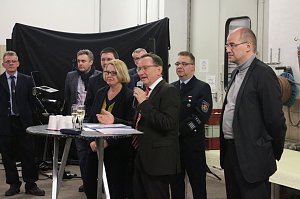 Neue Drehleiter f&uuml;r die Nordh&auml;user Berufsfeuerwehr
