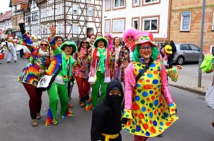 Stra&szlig;enumzug in Breitenworbis